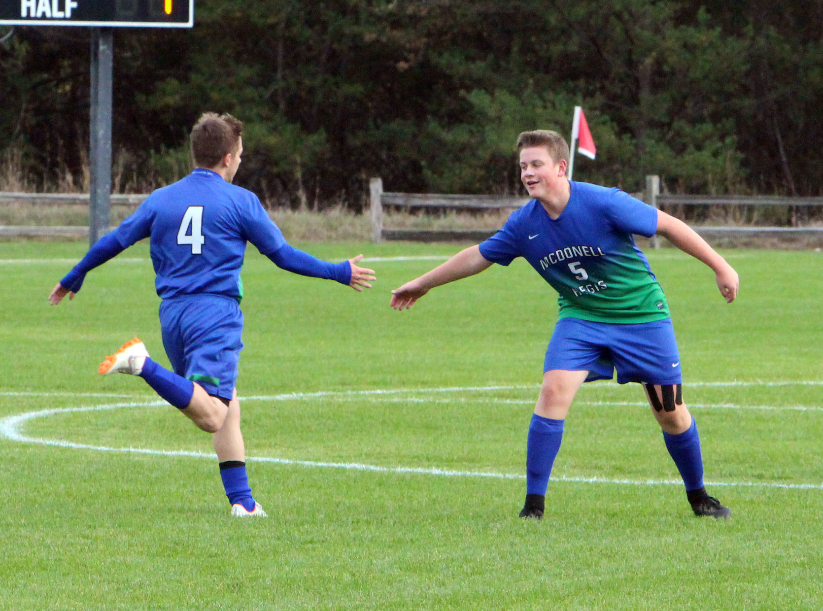 Arcadia at McDonell/Regis boys soccer 10-04-18